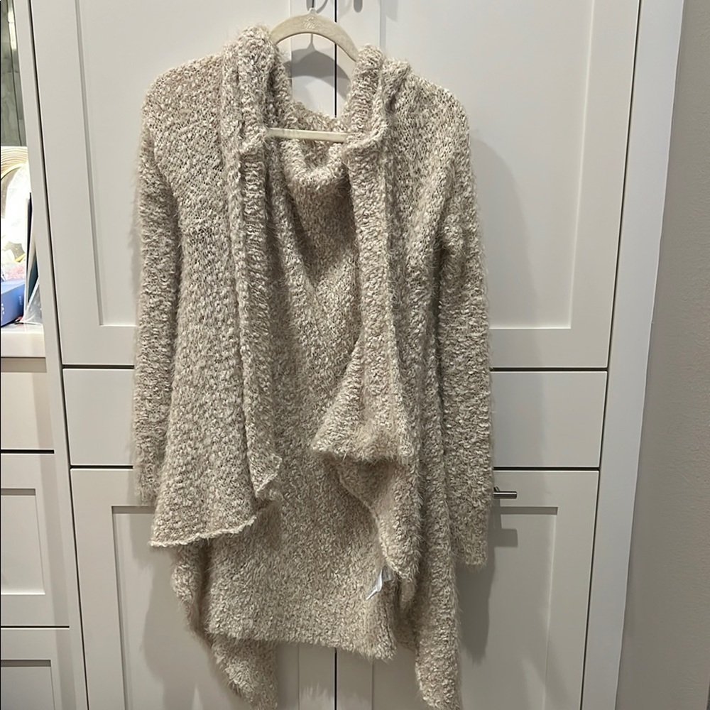 Anthropologie I.Madeline Cozy Cream Women's Sweater